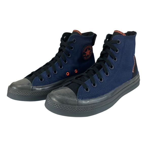Converse Men 8.5 I Women 10.5 Blue/Black/Orange Chuck Taylor‎ Allstar CX Shoes - Picture 6 of 13